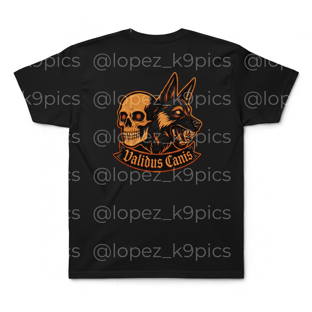 Validus Canis Logo Tee - Amber