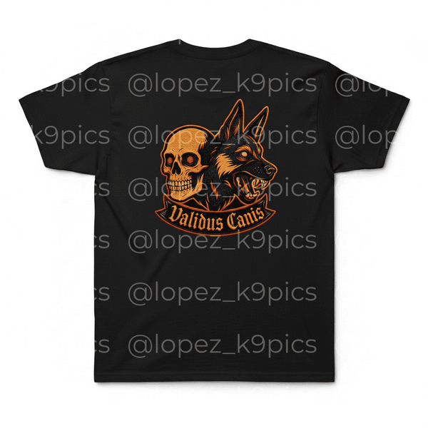 Validus Canis Logo Tee - Amber